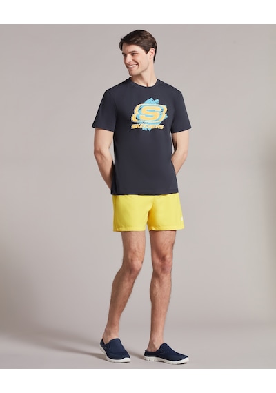 Skechers Swimwear M 5 Inch Swimshort Erkek Sarı Deniz Şortu S211654-200