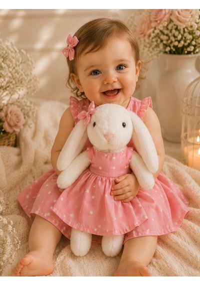 Daisy Bunny Elbise Çok Renkli