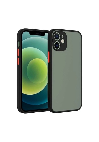 iPhone Uyumlu 12 Mini 5.4inç Kamera Korumalı Premium Silikon Kılıf- 5775 Mh-hs3348-7914