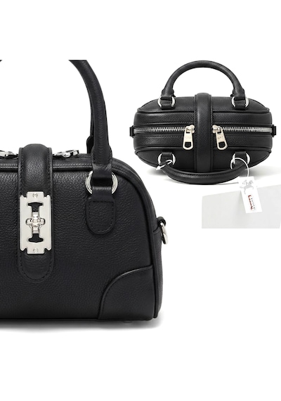 Nas Bag Yeni Sezon Mini Kadın / Kız El, Omuz Ve Çapraz Askılı Çanta Siyah