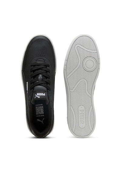Puma Court Classic Clean Siyah Kadın Sneaker 000000000102266513 Siyah-beyaz