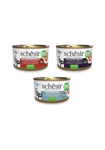 Schesir Karma Tamamlayıcı Kedi Konservesi 70 G X 3 Adet