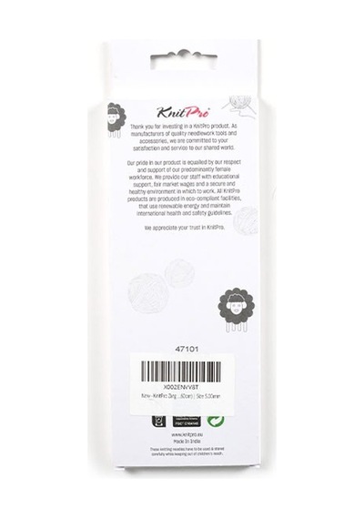Knitpro Zing 5 Mm 60 Cm Sabit Misinalı Şiş 60cm 47101