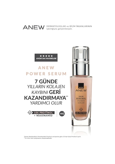 Anew Skin Renewal Power Serum 30 Ml. İkili Paket
