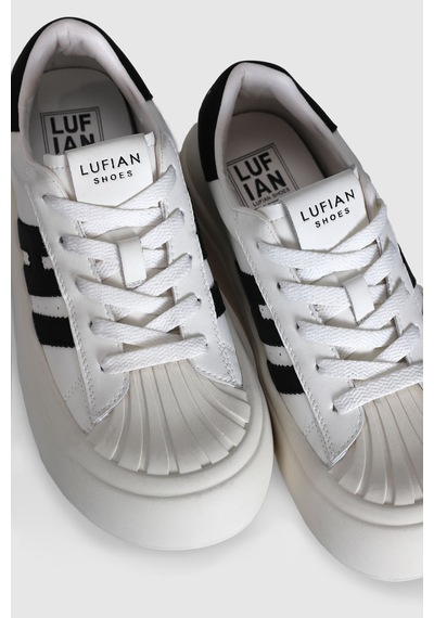 Lufian Amanda Kadın Sneaker Ayakkabı Beyaz Beyaz 121230009100500 Beyaz