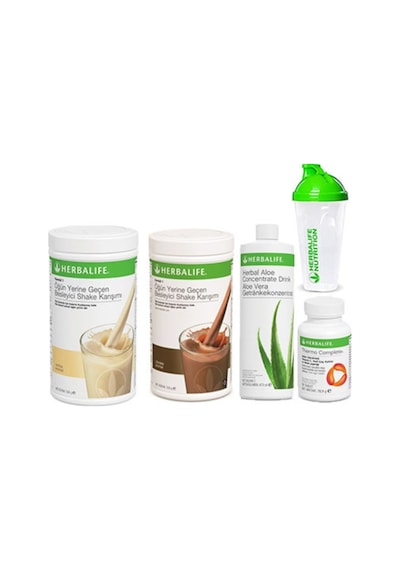 Formül 1 Öğün Yerine Geçen Vanilya+çikolata+herbal Aloevera+thermocomplette Besleyici Shake Karışımı