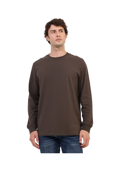 Kinetix Uzun Kol T-shirt Erkek Kahverengi Mb 14yukol