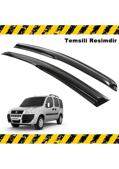 Fiat Doblo 1 Mügen Cam Rüzgarlığı 2000-2010 Arası 2 Li Set N11.16847