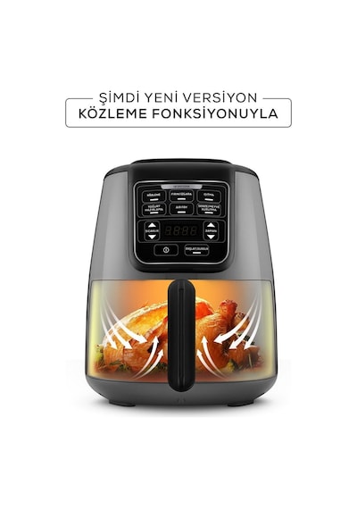 Karaca Air Pro Cook Köz XL Airfryer Fritöz 4 Kişilik