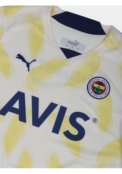 Puma Fenerbahçe S.K. 2022/23 Sarı Deplasman Forma 76908204 Çok Renkli