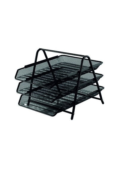 Globox 6255 Metal Evrak Rafı 3 Lü