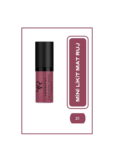 Likit Mini Mat Ruj - Longstay Liquid Matte Lipstick No: 21 8691190870218