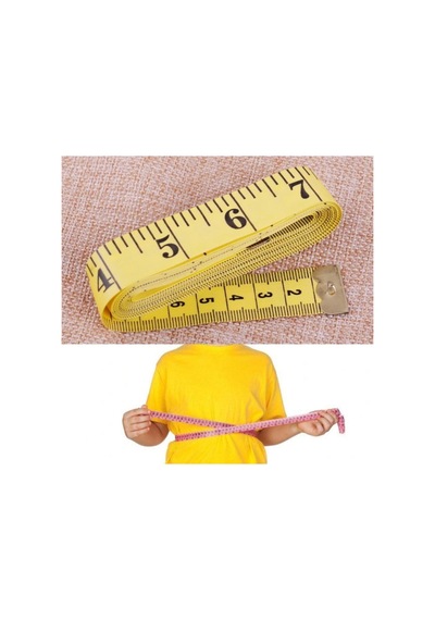 Terzi Mezurası 150cm 1.5 Metre Renk:sarı 1 M Diğer