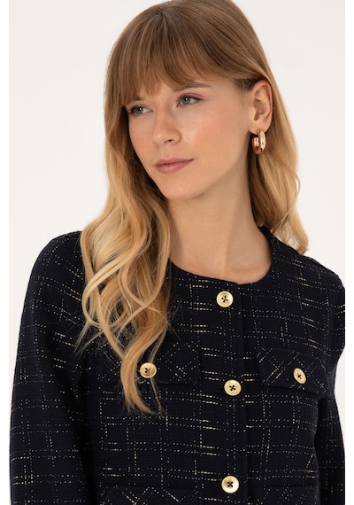 U.S. Polo Assn. Kadın Lacivert Ceket 50308757-VR033