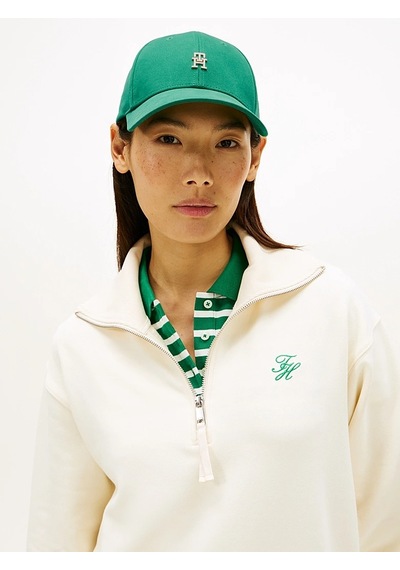Tommy Hilfiger Th Elevated Chıc Cap Kadın Yeşil Şapka - Aw0aw17631 Yeşil