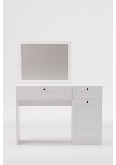 Terra Makyaj Masası 120 X 97 X 41 Cm - Modern Tasarım Beyaz