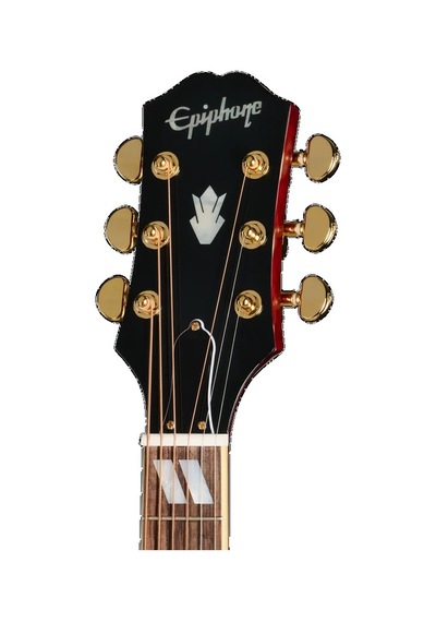 Epiphone Hummingbird Standard Ec Elektro Akustik Gitar Cherry Sunburst