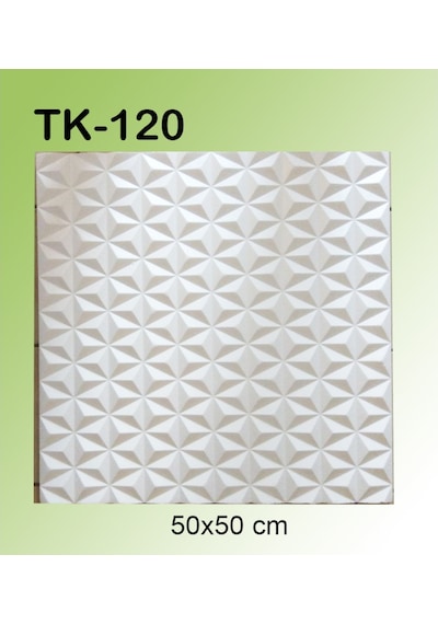 Desenli Dekoratif Stropiyer Tavan Kaplama Paneli - 4 Adet / 1 M2