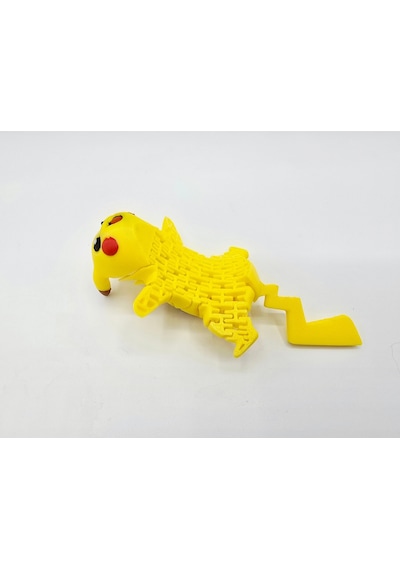 Hareketli Eklemli Pikachu Figür - Eğlenceli Ve Dekoratif Oyuncak 2li Set