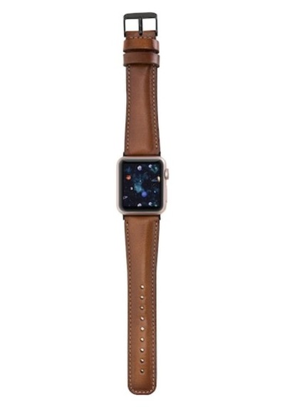 Bouletta Apple Watch Uyumlu Deri Kordon 38-40-41Mm Rtst2Ef Taba