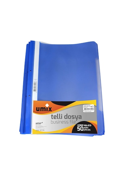 Umıx A4 Tellı Dosya 50'li Mavı Diğer