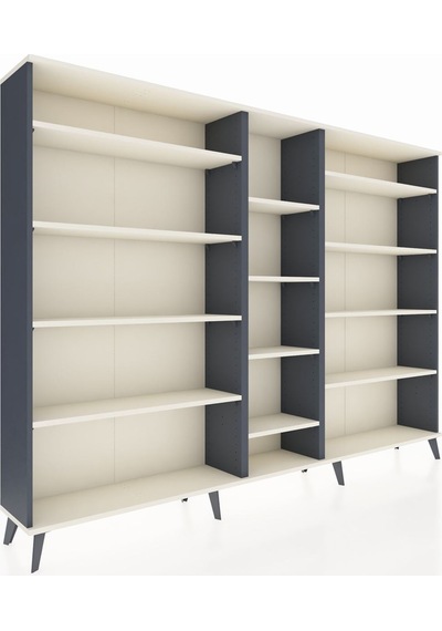 Arges Dolap 11 Raflı 220x30x163 Antrasit-aytaşı Aytası - Antrasıt Arges Dolap 11 Raflı 220x30x163 Antrasit-aytaşı Aytası - Antrasıt