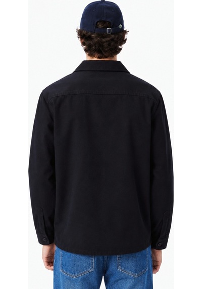 Lacoste Men's Relaxed Fit Jacket Rahat Kesim Ornanik Pamuk Kadife Düğmeli Erkek Ceket Lacivert Lacoste Men's Relaxed Fit Jacket Rahat Kesim Ornanik Pamuk Kadife Düğmeli Erkek Ceket Lacivert