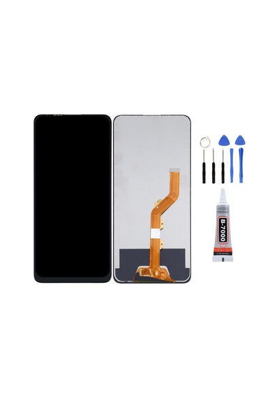 Tecno Camon 15 Premier Ekran Lcd Dokunmatik Tamir Seti Ve Yapıştırıcı Yanında Yedcom