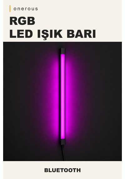 Onerous 256-renk Bluetooth Rgb Led Işık / Led Işık Çok Renkli 15066567