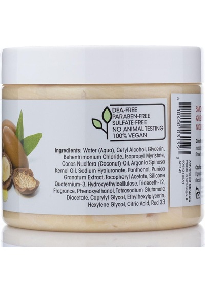 Advanced Clinicals Argan Yağı Kabarma Önleyici Onarıcı Saç Maskesi 340 G