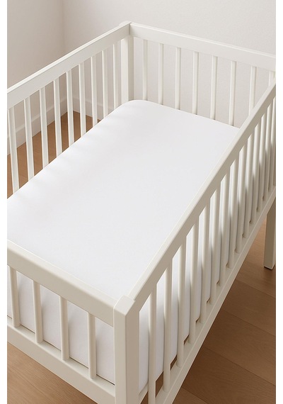4 Adet 50 X 90 + 10 Cm Anne Yanı Lastikli Penye Kumaş Bebek Çarşafı