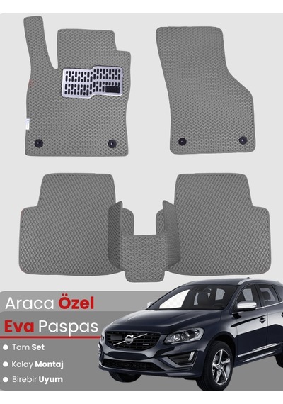 Volvo Xc60 2017-2020 Uyumlu Eva Paspas Tam Set Oto Paspas,araca Özel,tam Koruma,kolay Temizlik 178