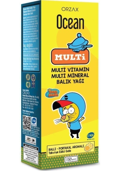 Ocean Multi Surup 150 Ml Kral Sakir
