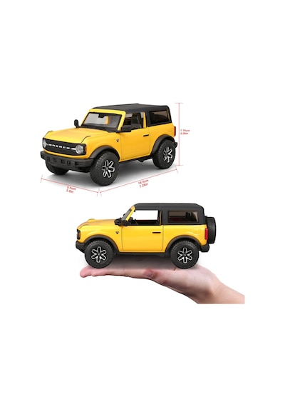 Maisto 1/24 2021 Model Ford Bronco Badlands Sarı 31530