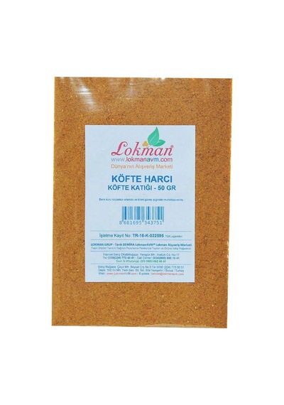 Köfte Harcı Baharat Karışımı 50 Gr Paket 05277155