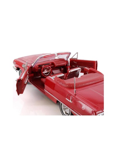 Welly 1:24 Ölçekli Lisanslı Orjinal 1963 Chevrolet Impala Kapıları Açılabilir Model Oyuncak Araba