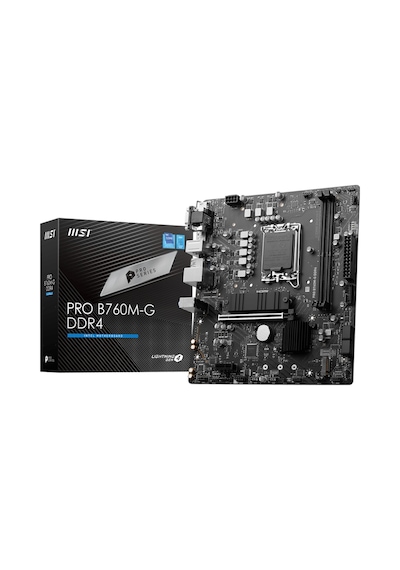MSI Pro B760M-G DDR4 Intel B760 4800 MHz (OC) DDR4 Soket 1700 mATX Anakart