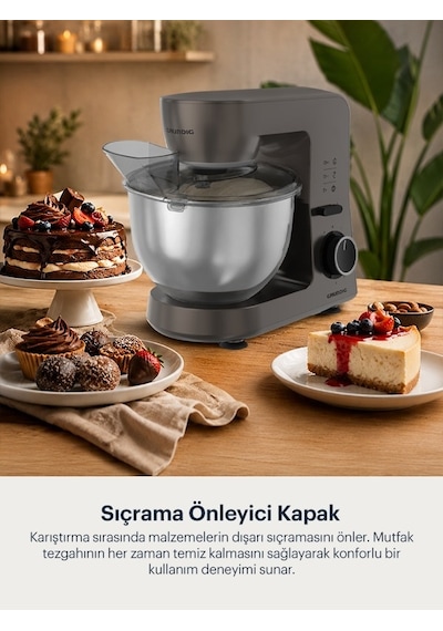 Grundig KMP 4670 K 1500 W Mutfak Makinesi