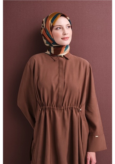 Armine Saf İpek Sura Eşarp 9633d 83 Pudra Pembe