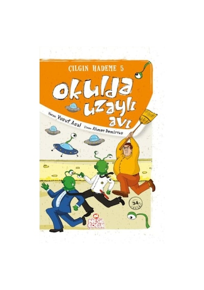Okulda Uzaylı Avı / Çılgın Hademe 5 - Dlkj-772257