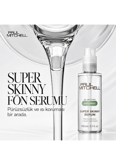 Paul Mitchell Super Skinny Fön Serumu 150 Ml Yeni Kıvırcık / Dalgalı