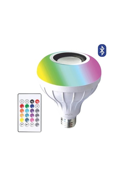 9w Bluetooth + Hopörlör Rgb Led Ampül