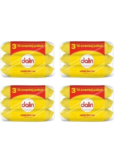 Dalin Islak Mendil Dalin 56'Lı X12 Adet 672 Yaprak