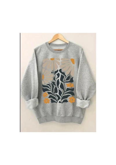 Herkesemoda God Say You Are Yazı Baskılı Bisiklet Yaka İçi Polarlı Sweatshirt Beyaz