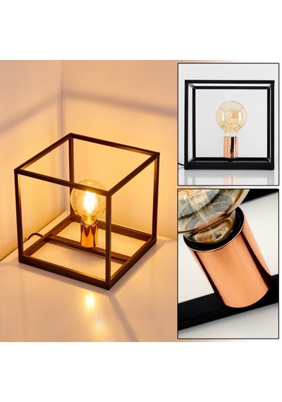 Riolight Modern Küp Metal Abajur 25Cm X 25Cm (538283646)