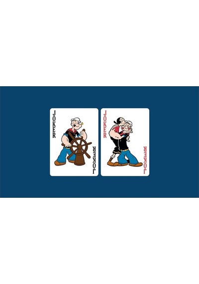 Bicycle Popeye The Sailor Man Temel Reis Premium Oyun Kağıdı Koleksiyonluk İskambil Kartları