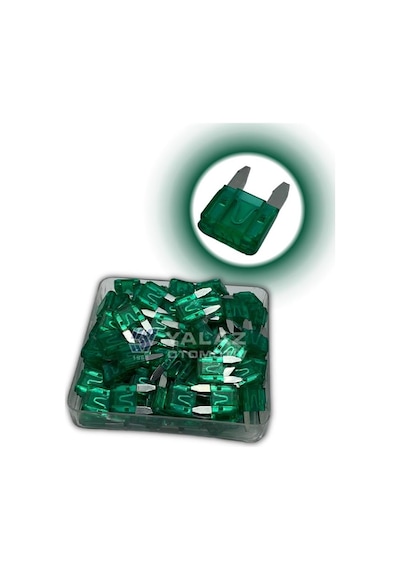Mini Bıçak Sigorta 30 A 100 Adet 30