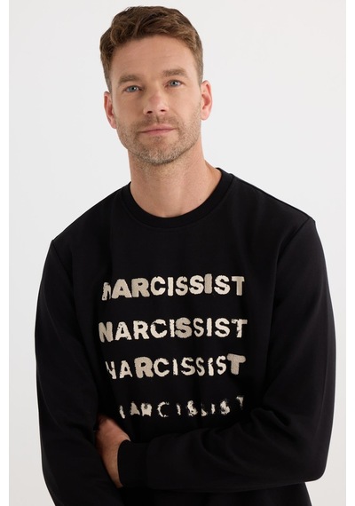 Tudors Unisex Oversize Geniş Kesim Pamuklu Yumuşak Dokulu Bisklet Yaka İçi Polarlı Baskılı Siyah Sweatshirt-37301 Siyah Tudors Unisex Oversize Geniş Kesim Pamuklu Yumuşak Dokulu Bisklet Yaka İçi Polarlı Baskılı Siyah Sweatshirt-37301 Siyah