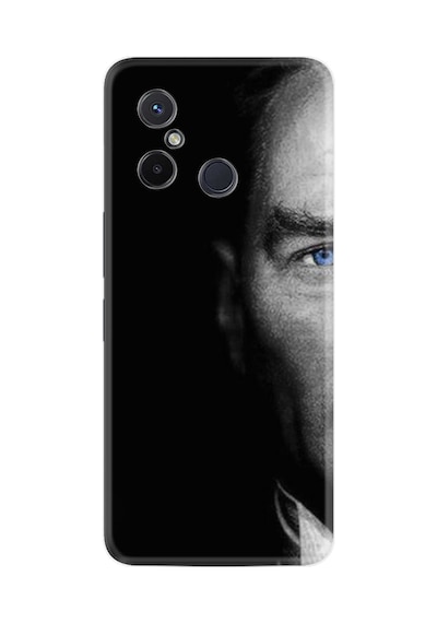 Xiaomi Redmi 12C Kılıf Resimli Desenli Baskılı Silikon Atatürk Portre 3 1331