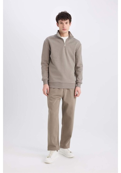 DeFacto Regular Fit Eşofman Altı İçi Polarlı Basic Düz Cepli Beli Bağcıklı Düz Paça D7836AX25SPKH510 DeFacto Regular Fit Eşofman Altı İçi Polarlı Basic Düz Cepli Beli Bağcıklı Düz Paça D7836AX25SPKH510